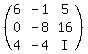 %28matrix%283%2C3%2C6%2C-1%2C5%2C0%2C-8%2C16%2C4%2C-4%2CI%29%29