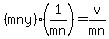 %28mny%29%281%2Fmn%29=v%2Fmn