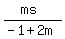 %28ms%29%2F%28-1%2B2m%29