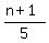 %28n%2B1%29%2F5