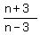 %28n%2B3%29%2F%28n-3%29
