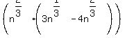%28n%5E%282%2F3%29%283n%5E%281%2F3%29-4n%5E%282%2F3%29%29%29