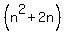 %28n%5E2%2B2n%29