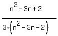 %28n%5E2+-+3n+%2B+2%29%2F%283%28n%5E2++-3n++-2%29%29