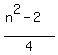 %28n%5E2-2%29%2F4