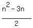 %28n%5E2-3n%29%2F2