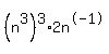 %28n%5E3%29%5E3+%2A2n%5E-1