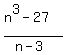 %28n%5E3+-+27%29+%2F%28+n+-+3%29