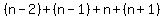 %28n-2%29%2B%28n-1%29%2Bn%2B%28n%2B1%29
