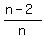 %28n-2%29%2Fn