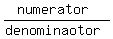 %28numerator%29%2F%28denominaotor%29