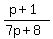 %28p%2B1%29%2F%287p%2B8%29