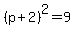 %28p%2B2%29%5E2+=+9