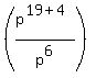 %28p%5E%2819%2B4%29%2Fp%5E6%29