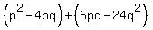 %28p%5E2-4pq%29%2B%286pq-24q%5E2%29