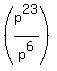 %28p%5E23%2Fp%5E6%29