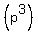 %28p%5E3%29