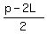%28p+-+2L%29%2F2