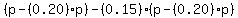 %28p-%280.20%29p%29-%280.15%29%28p-%280.20%29p%29