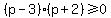 %28p-3%29%28p%2B2%29%3E=0