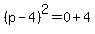 %28p-4%29%5E2=0%2B4