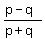 %28p-q%29%2F%28p%2Bq%29