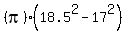 %28pi%29%2818.5%5E2-17%5E2%29