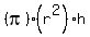 %28pi%29%28r%5E2%29h