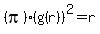 %28pi%29%2A%28g%28r%29%29%5E2=r