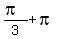 %28pi%29%2F3+%2B+pi