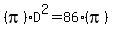 %28pi%29D%5E2+=+86%28pi%29