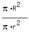 %28pi%2AR%5E2%29%2F%28pi%2Ar%5E2%29