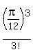 %28pi%2F12%29%5E3%2F3%21