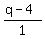 %28q-4%29%2F1