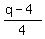 %28q-4%29%2F4