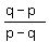 %28q-p%29%2F%28p-q%29