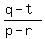 %28q-t%29%2F%28p-r%29