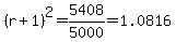 %28r%2B1%29%5E2=5408%2F5000=1.0816