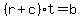%28r%2Bc%29t=b