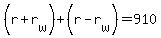 %28r%2Br%5Bw%5D%29%2B%28r-r%5Bw%5D%29=910