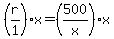 %28r%2F1%29x=%28500%2Fx%29x