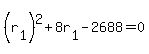 %28r%5B1%5D%29%5E2+%2B+8r%5B1%5D+-+2688+=+0