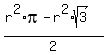 %28r%5E2%2Api+-r%5E2%2Asqrt%283%29%29%2F2