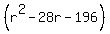 %28r%5E2-28r-196%29