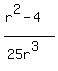 %28r%5E2-4%29%2F%2825r%5E3%29