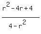 %28r%5E2-4r%2B4%29%2F%284-r%5E2%29
