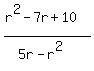 %28r%5E2-7r%2B10%29%2F%285r-r%5E2%29
