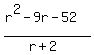 %28r%5E2-9r-52%29%2F%28r%2B2%29
