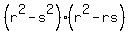 %28r%5E2-s%5E2%29%28r%5E2-rs%29