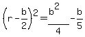 %28r+-+b%2F2%29%5E2+=+%28b%5E2%29%2F4+-+b%2F5